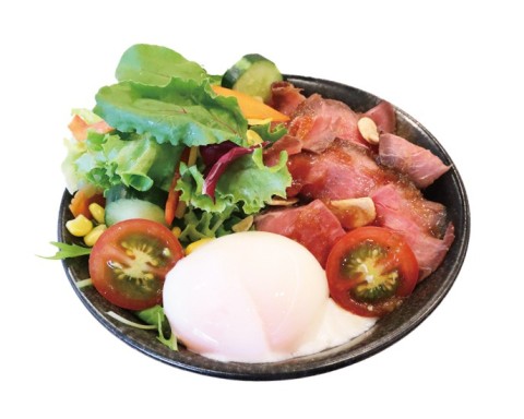 ローストビーフサラダ丼