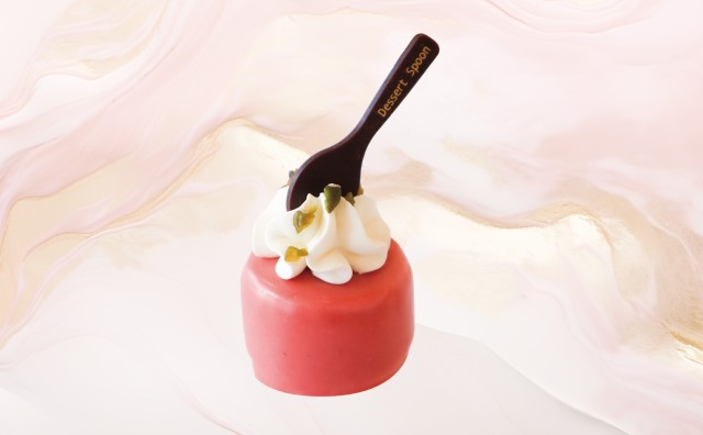 ダブルベリーのムース