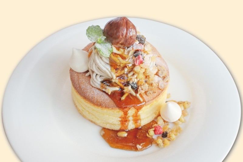 パンケーキモンブラン