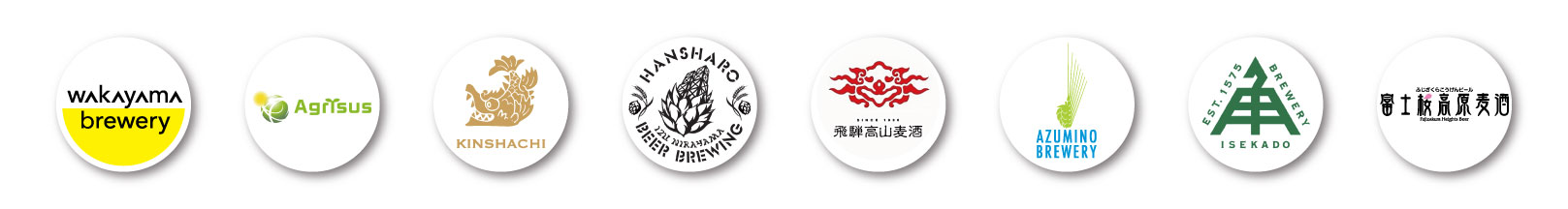 各社ロゴ