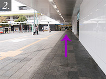 Route from JR Wakayama Station